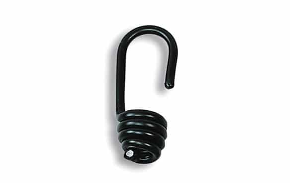 Plasticised steel universal hook