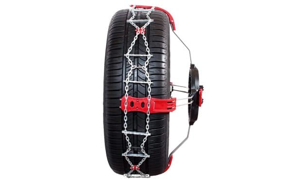 Polaire Grip polyurethane snow chain with front mounting v