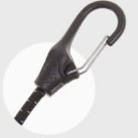 Carabiner bungee cord hook