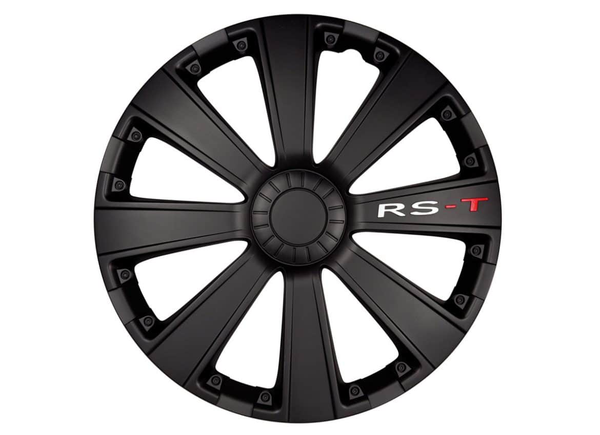 RST black hubcap