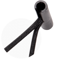 Buckle bungee cord with swivelling end piece hook