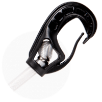 Carabiner bungee cord hook