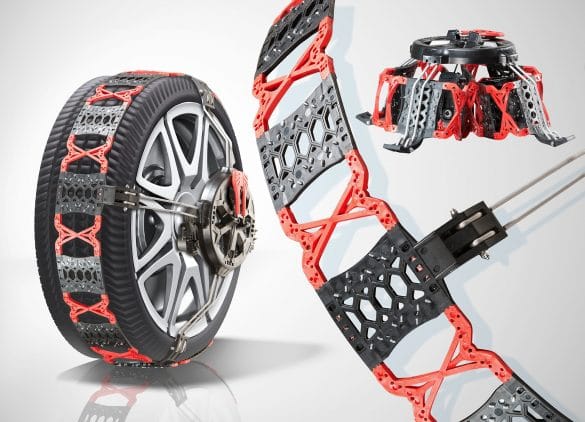 Polaire Steel Grip snow chain with front mounting - Joubert Group