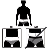 Free Swim swimming waist strap positions