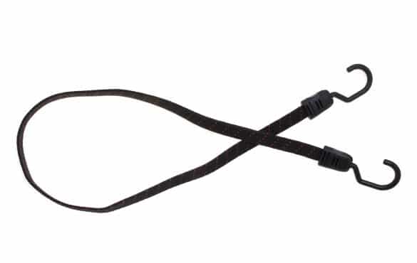 Flat bungee cord with 1 piece