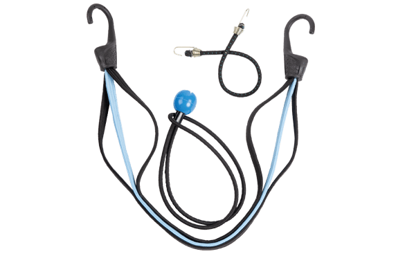 Tensioner bungees cords for cycling and camping