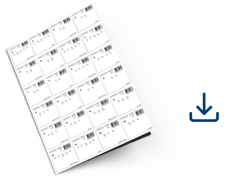 Polaire Steel Sock size labels