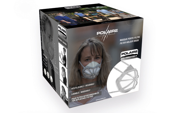 Packaging Polaire HV PROTECT Mask