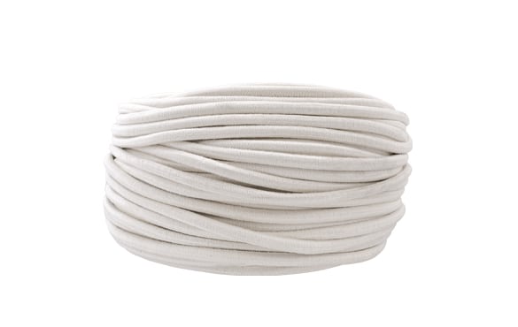 unbleached elastic cotton cable roll
