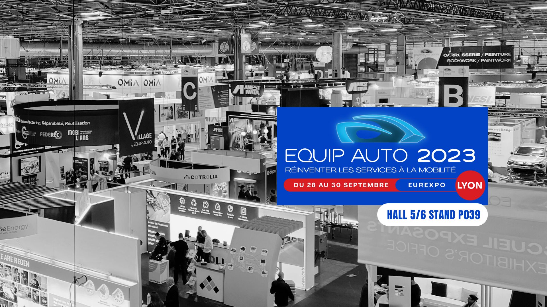 Polaire Joubert Group at Equip Auto 2023 Lyon