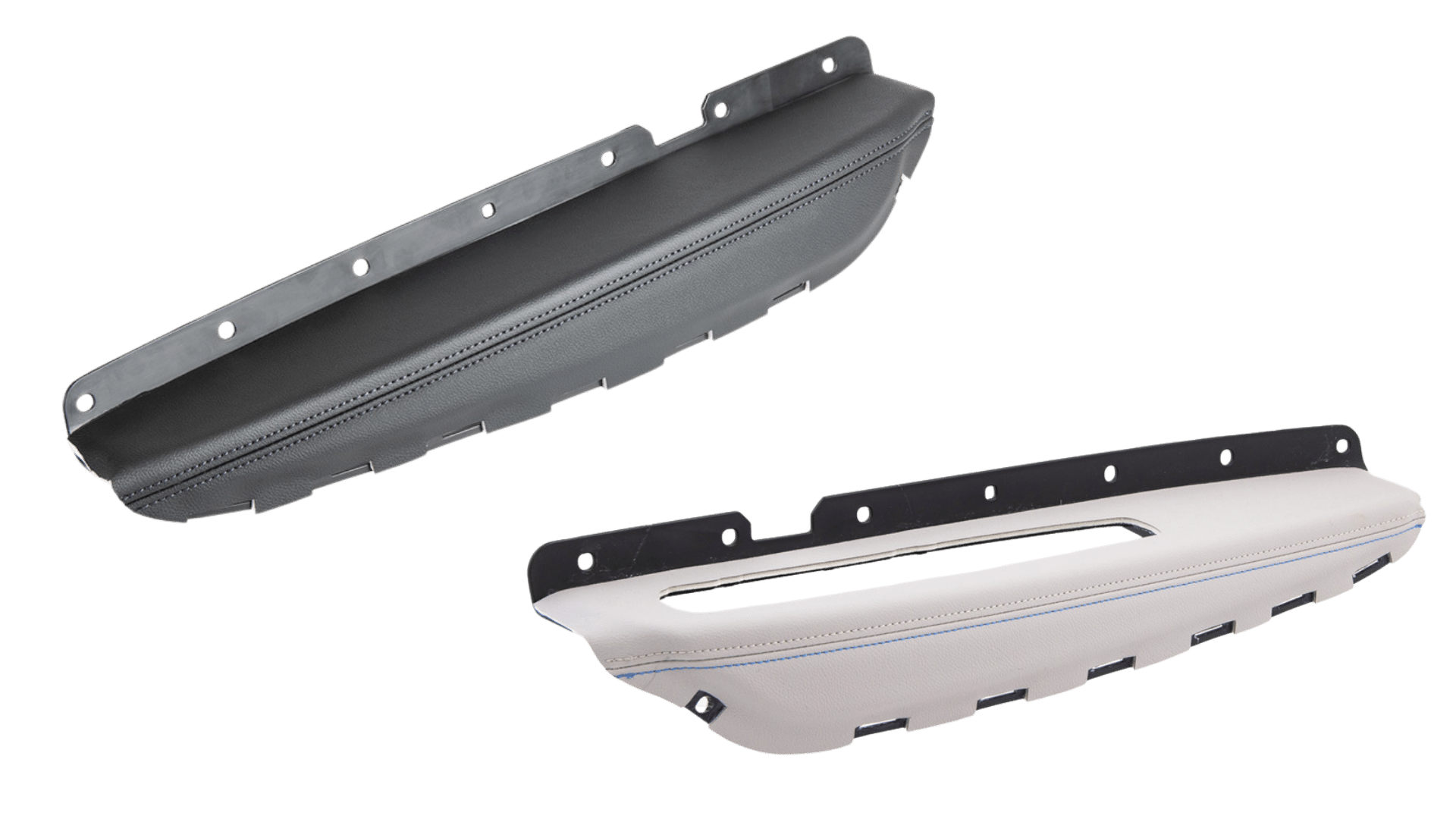 Joubert armrests in TEP and leather versions