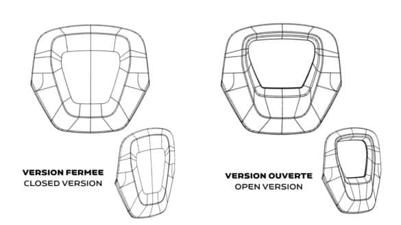 Casquette tableau de bord