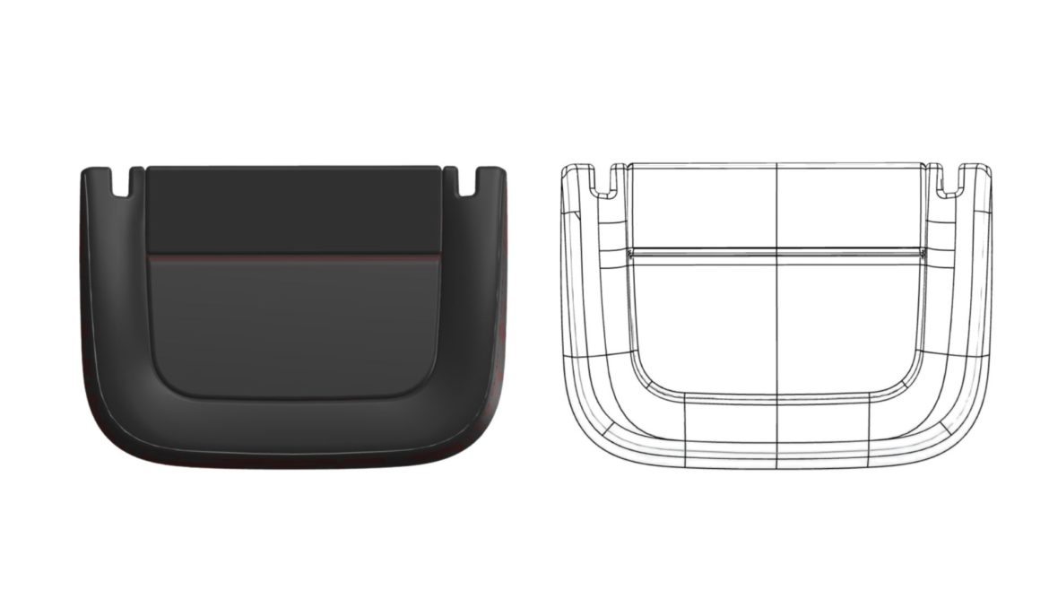 Repose-pied automobile conception design Design et conception d'un repose-pied automobile premium pour le confort du passager
