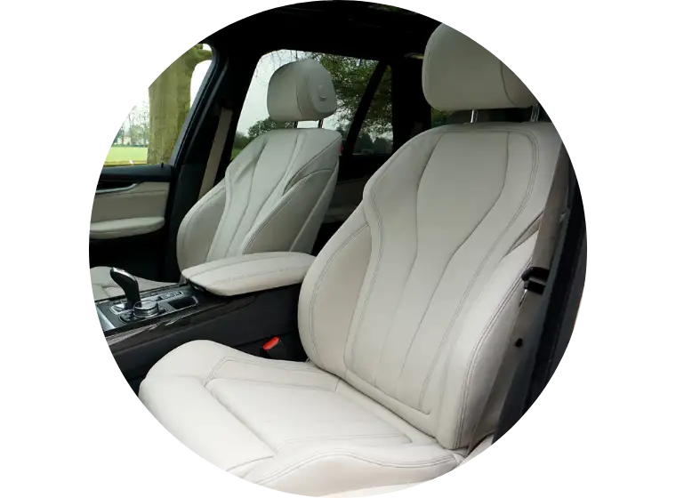 Our seating systems include high-end bespoke products in fabric and leather