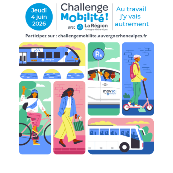 Challenge Mobilité 2026 affiche